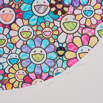 Takashi Murakami, "Thank you for the wonderful destiny".