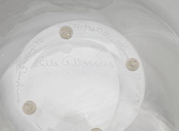 SKÅL, glas. Olle Alberius, Orrefors Gallery -92.
