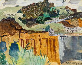 Axel Olson, Strandmotiv.