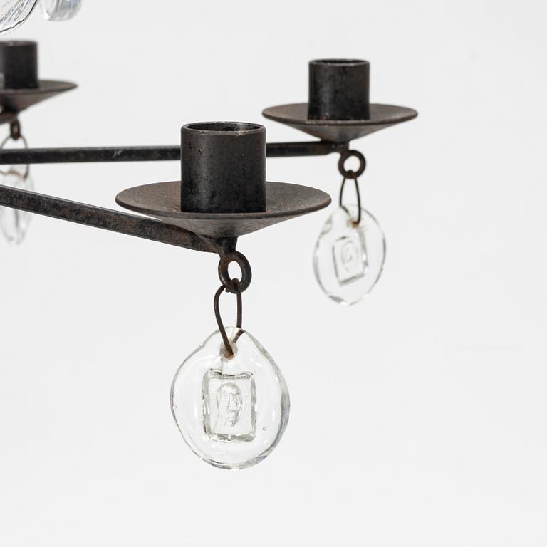 Erik Höglund, takkrona, Boda Smide, 1900-talets andra hälft.