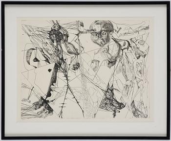 Ernst Iosipovitch Neizvestny, Utan titel ur: "Hommage aux Prix Nobel" (Nobelprismappen).