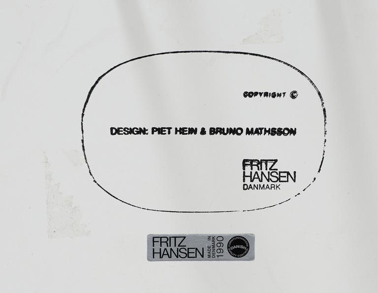 MATBORD, "Superellips", Piet Hein och Bruno Mathsson för Fritz Hansen, 1990.