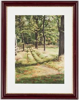 Stephen Clark · STEPHEN CLARK, akvarell, sign.