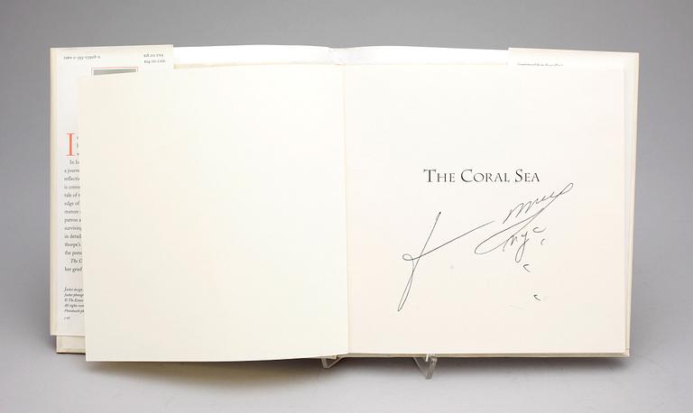 PATTI SMITH, bok, "The coral sea", signerad.