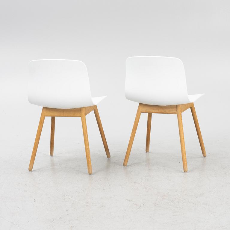 Hee Welling & Hay, a set of six 'AAC12' chairs, Denmark.