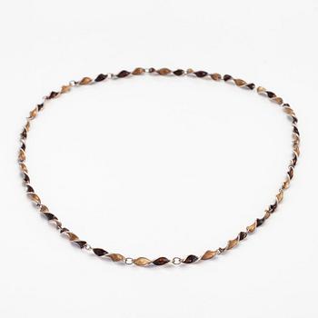 Necklace, enamel, silver, Tillander, Helsinki.