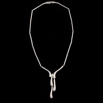 HALSSMYCKE, "Ice Drops" sterlingsilver, Chao-Hsien Kuo Lapponia 2010. Vikt 42 g.