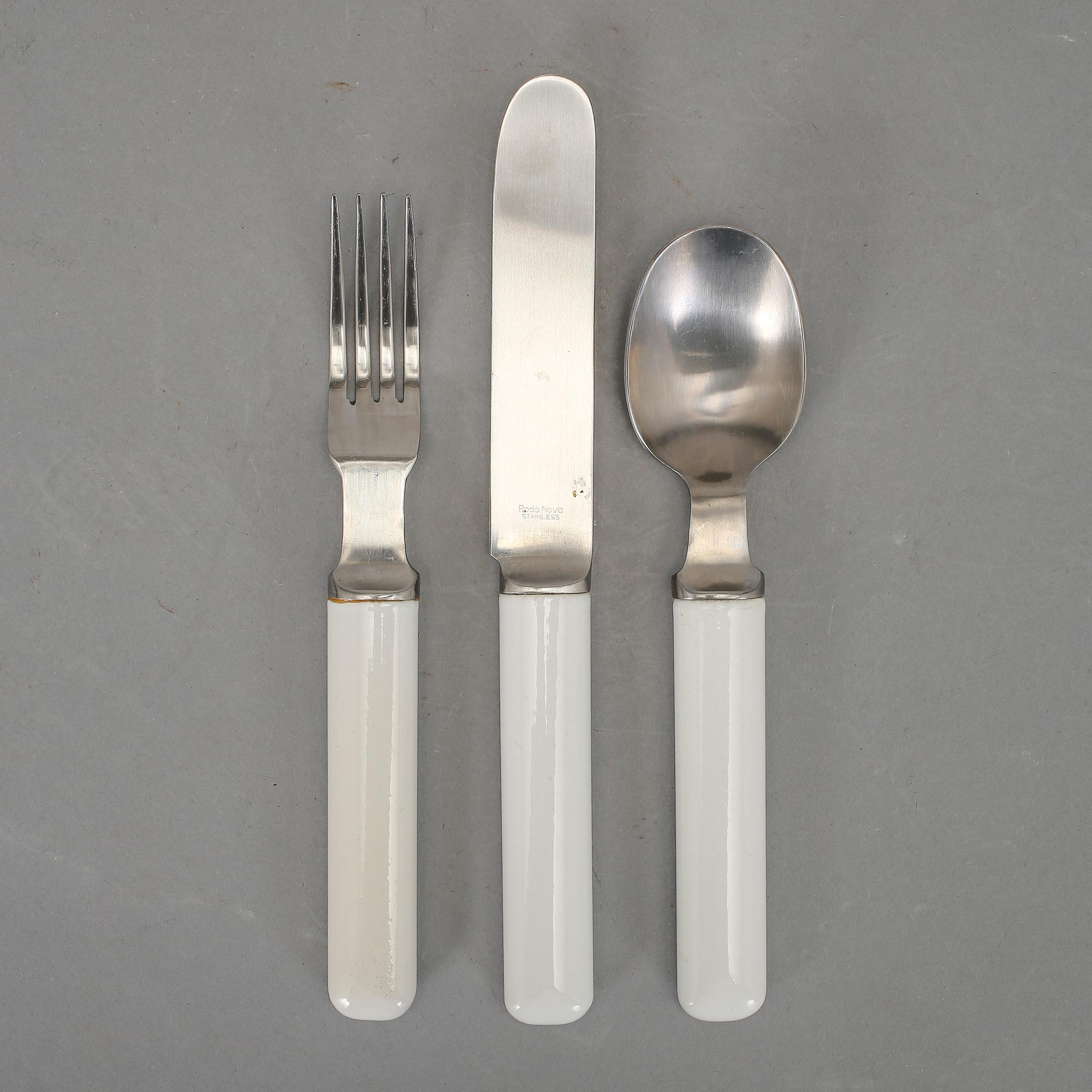 BESTICKSUPPSÄTTNING, 22 delar, Boda Nova, Signe Persson-Melin, 1970-tal.