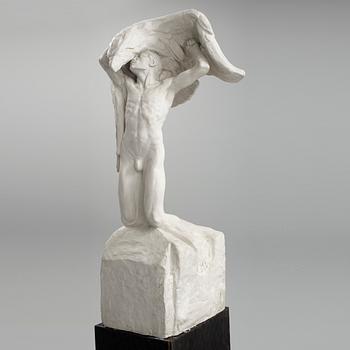 CARL MILLES, Sculpture, plaster, signed C Milles.