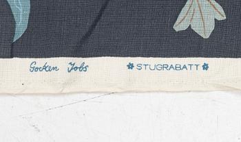 Gocken Jobs, a fabric, 'Stugrabatt', Jobs Handtryckt, Leksand.
