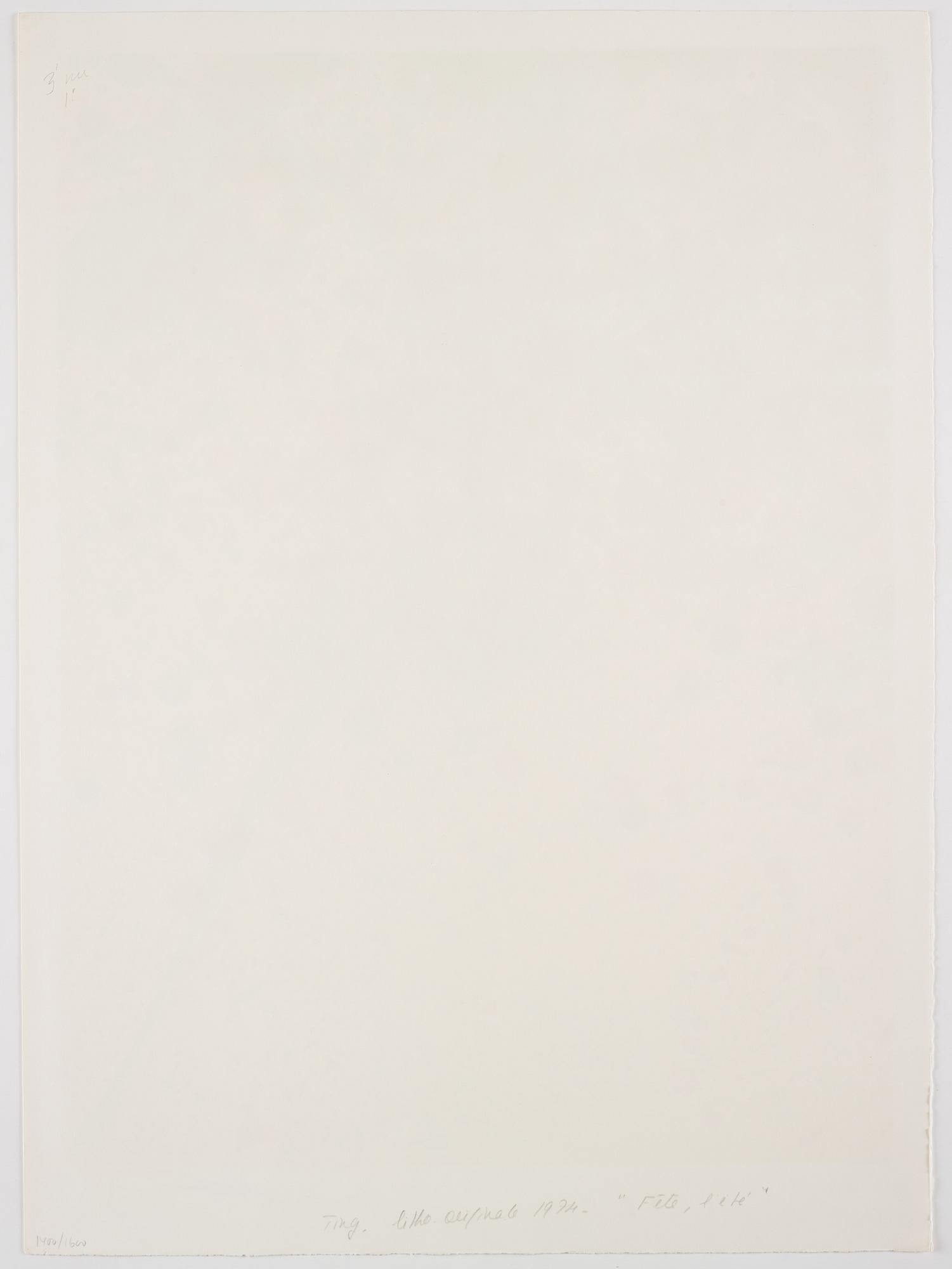 Walasse Ting, Utan titel.