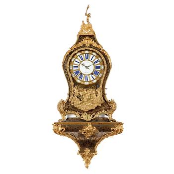 A Louis XV bracket clock, France, first half of the 18th Century.