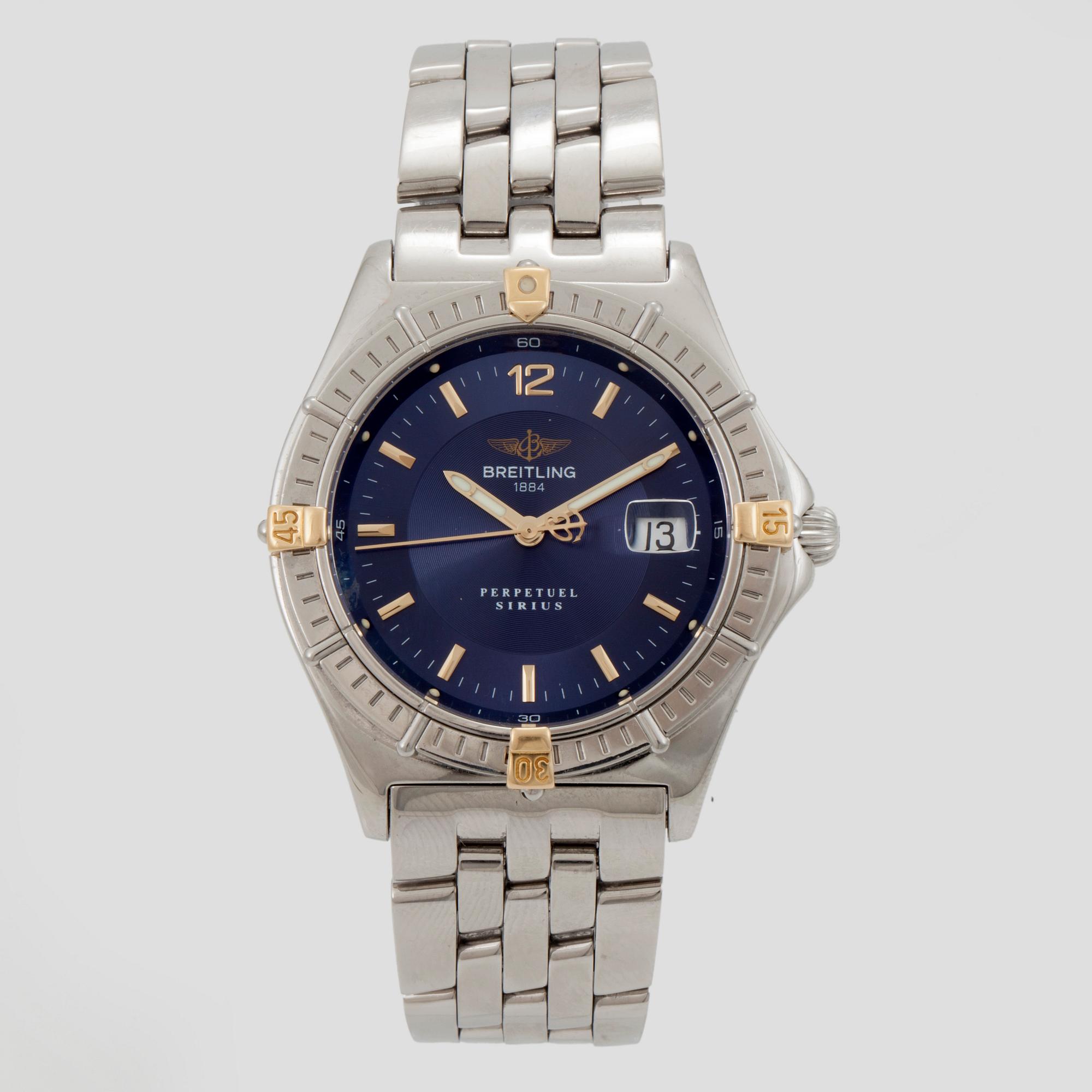 BREITLING Sirius Perpetual wristwatch 36 mm Bukowskis