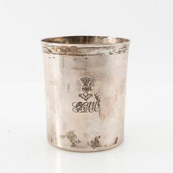 Bägare silver Håbe Göteborg 1938.