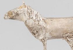 A collection of silver art by Lars Arby