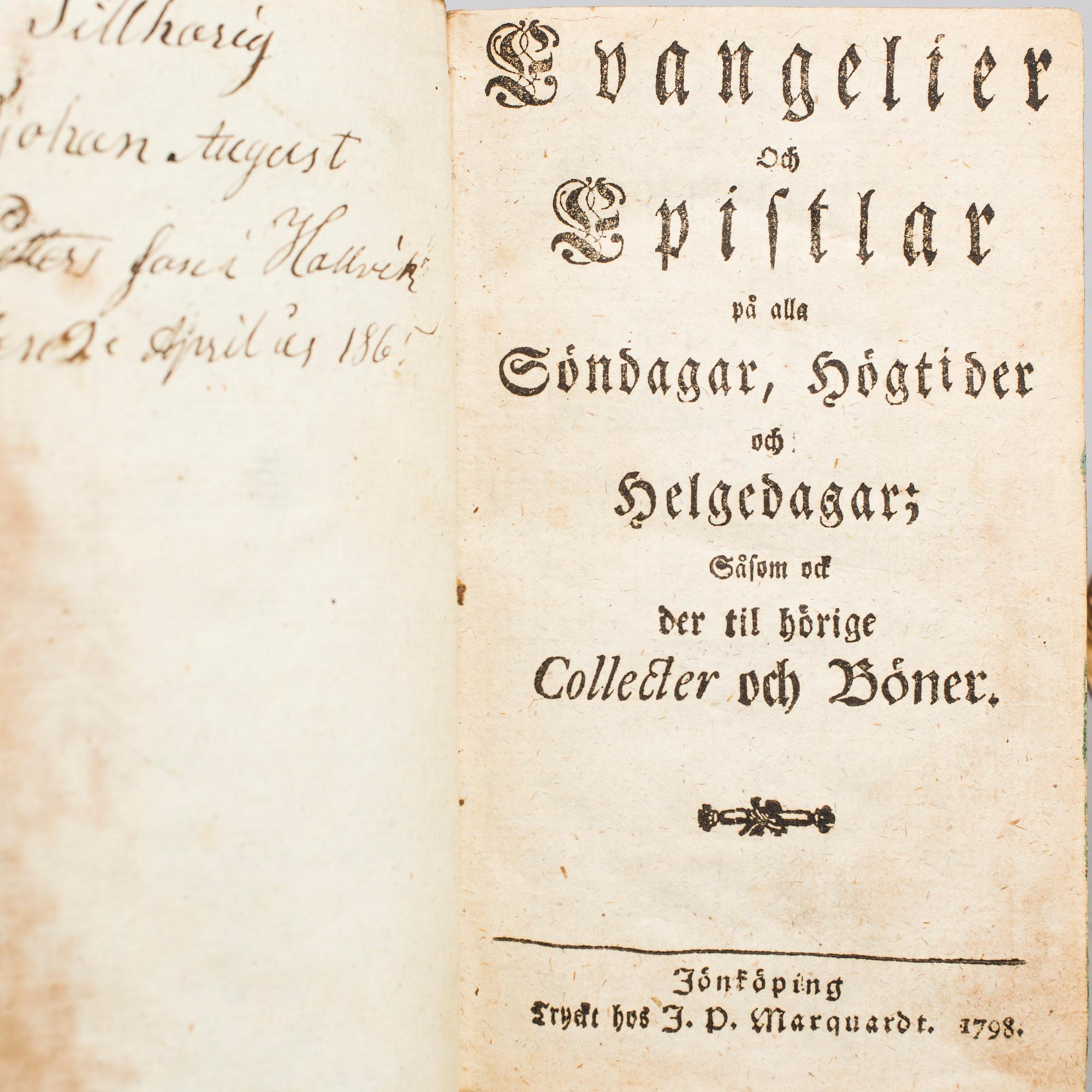 BÖCKER 6 st, 1600-/1800-tal.
