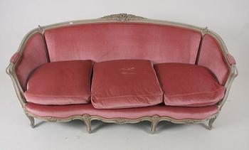 SOFFA, rokokostil.
Proveniens: Git Gay.