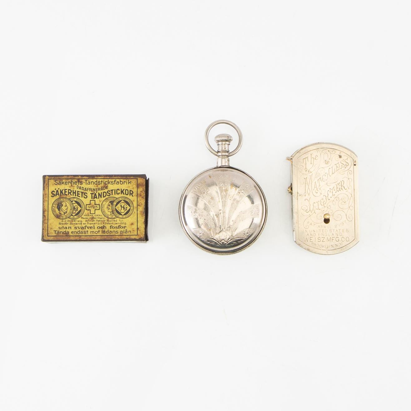 Tändare 3 st omkring 1900.