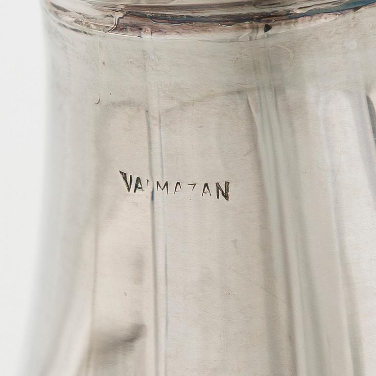 Vas, silverpläterad, Valmazan, Spanien, 1900-talets mitt.