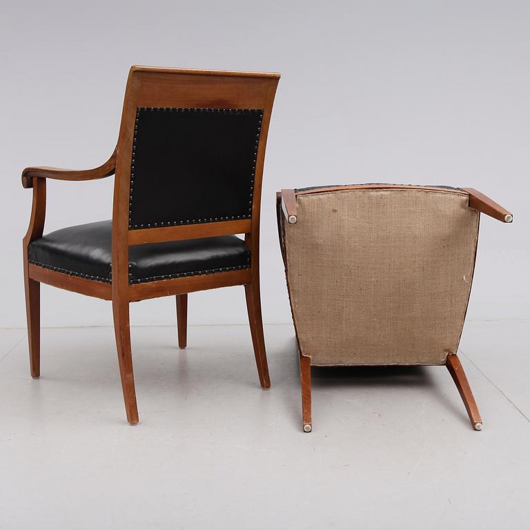 KARMSTOLAR, 1 par, 1900-talets första hälft.