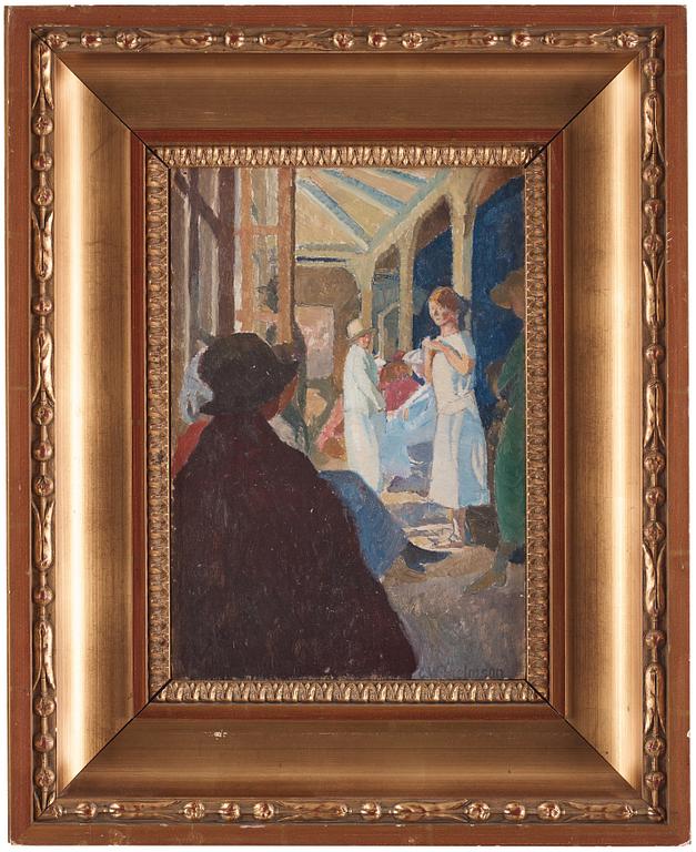 Carl Wilhelmson, "Vid danssalen".