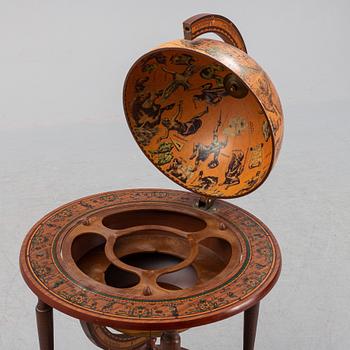 A globe bar, Zoffoli, Italy, second half of the 20th Century.