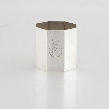 Wiwen Nilsson, napkin ring, sterling silver, Anders Nilsson, Lund 1946.