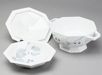 SERVIS, 77 delar, porslin, "Maria Björnbär", Rosenthal.