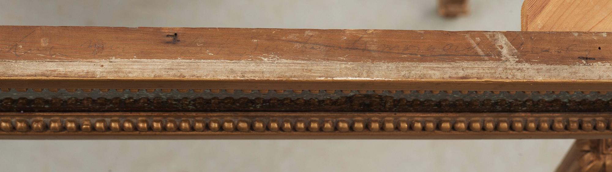 KONSOLBORD. Sengustavianskt stockholmsarbete, 1700-talets slut.
