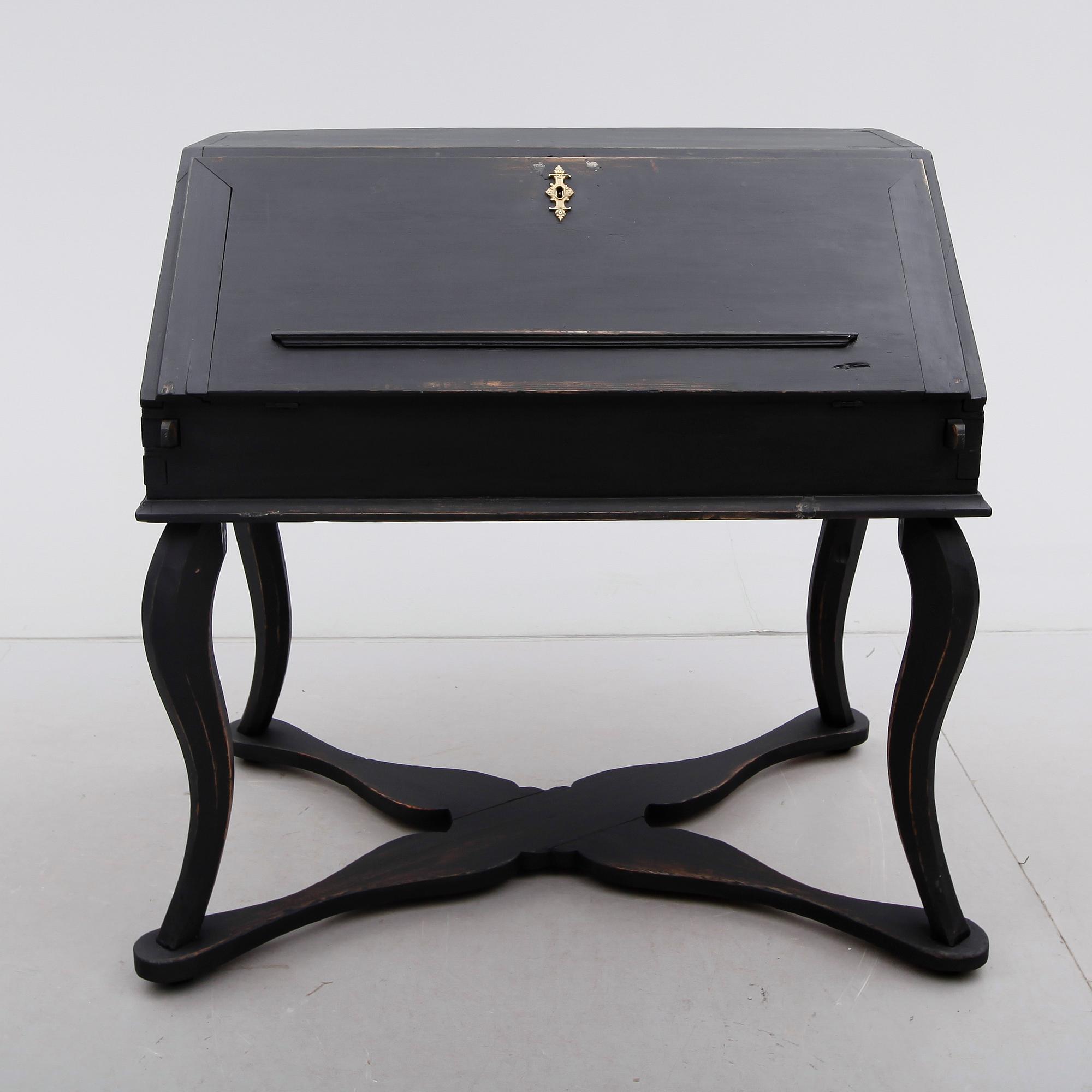 SEKRETÄR, barockstil, 1800-tal.
