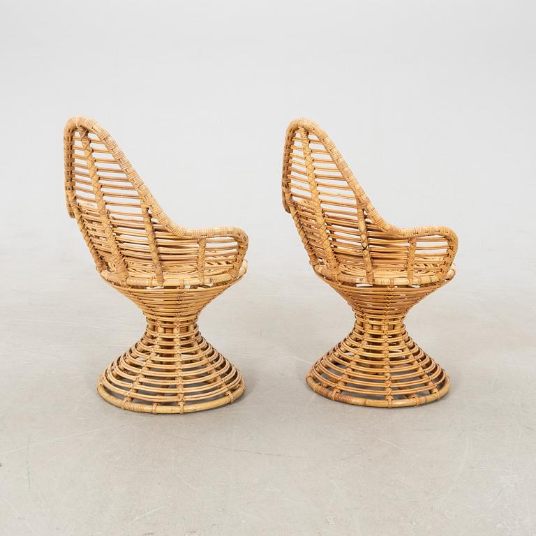 Mary Beatrice Bloch armchairs, a pair for Robert Wengler, Denmark 1950s/60s.