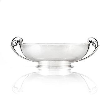 160. Harald Nielsen, jardiniere, Georg Jensen, Köpenhamn 1945-77, sterling, designnr 622B.