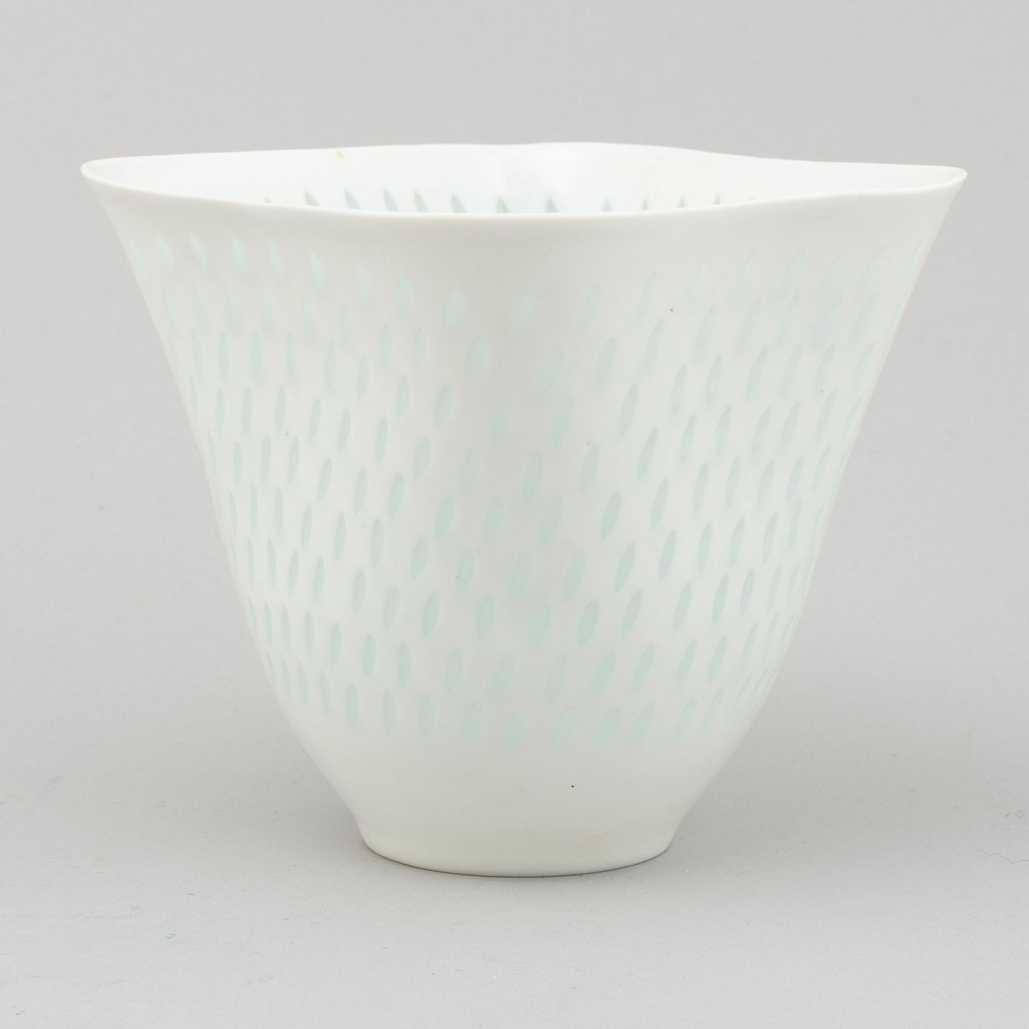 FRIEDL HOLZER-KJELLBERG, vas, risporslin, Arabia, Finland.