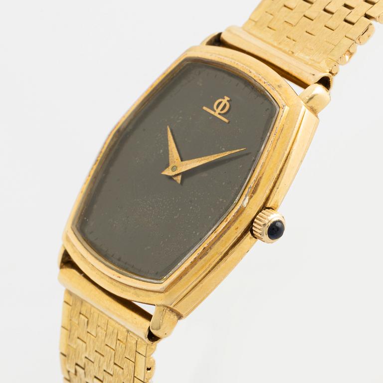 Baume & Mercier, 18K gold, wristwatch, 29 mm.
