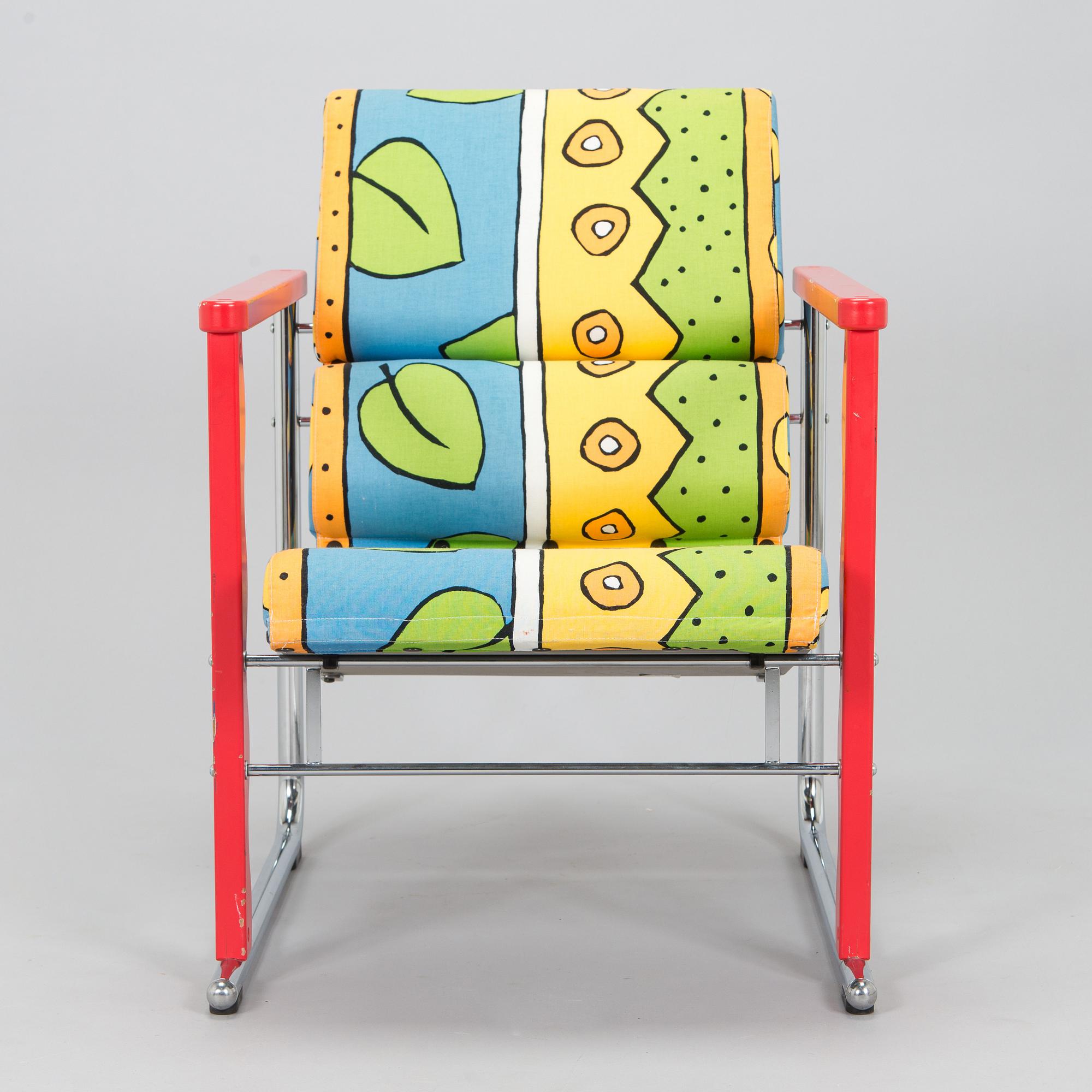 Yrjö Kukkapuro, Nojatuoli, "Experiment", Avarte, 1980-luku.