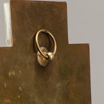 KRUCIFIX med VIGVATTENSKÅL, 1900-tal.