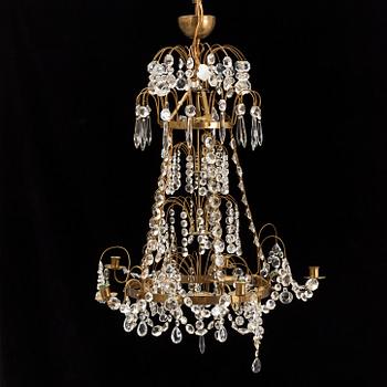 Ljuskrona, gustaviansk stil, 1900-talets första hälft.