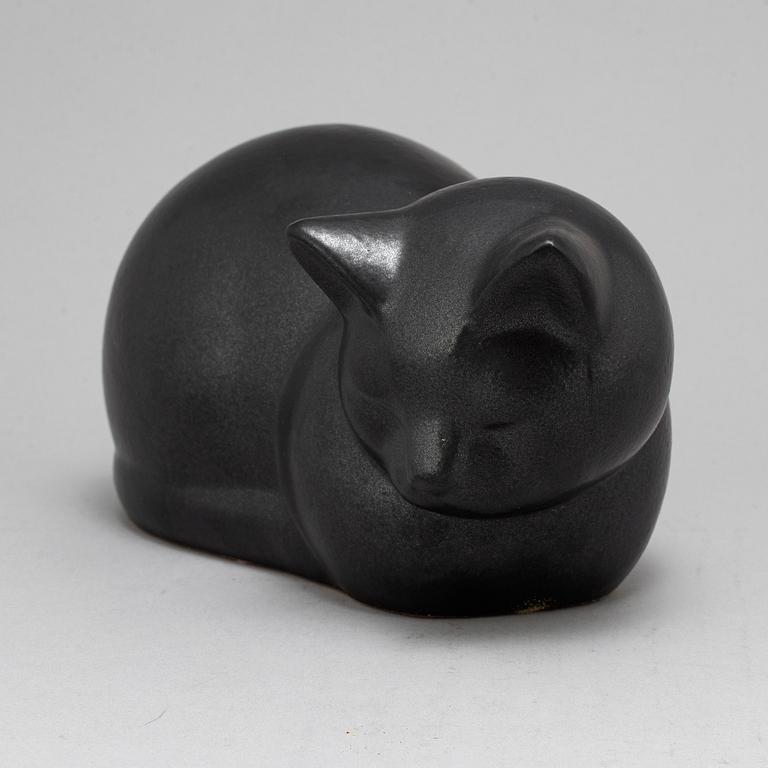 LISA LARSON, figurin, stengods, "Moses", K-Studion, Gustavsberg.