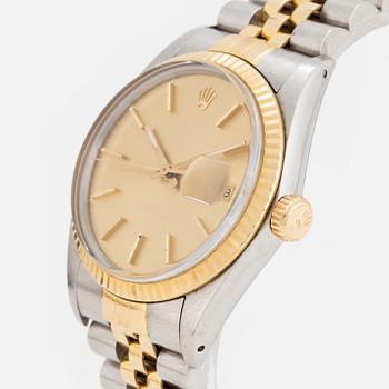 ROLEX, Oyster Perpetual, Datejust (T Swiss T), Chronometer, wristwatch, 36 mm.
