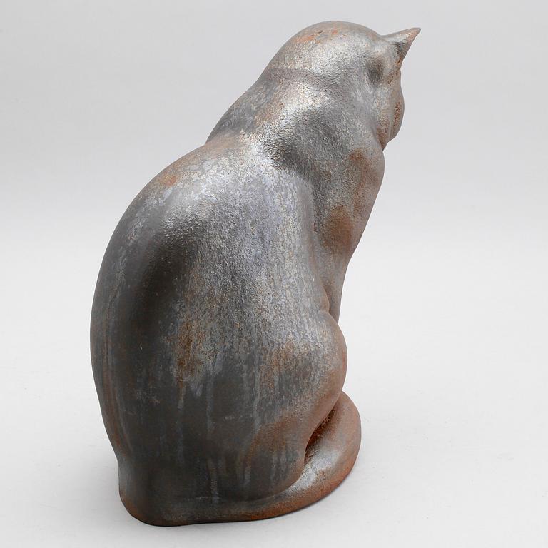 SKULPTUR, gjutjärn, "Jönssons katt", Anders Jönsson, Firma Svenskt Tenn.