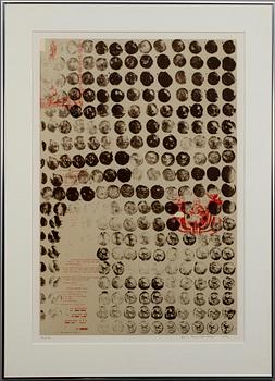 JAN KENNETH WECKMAN, färglitografi, signerad och daterad 1981, numrerad 43/100.