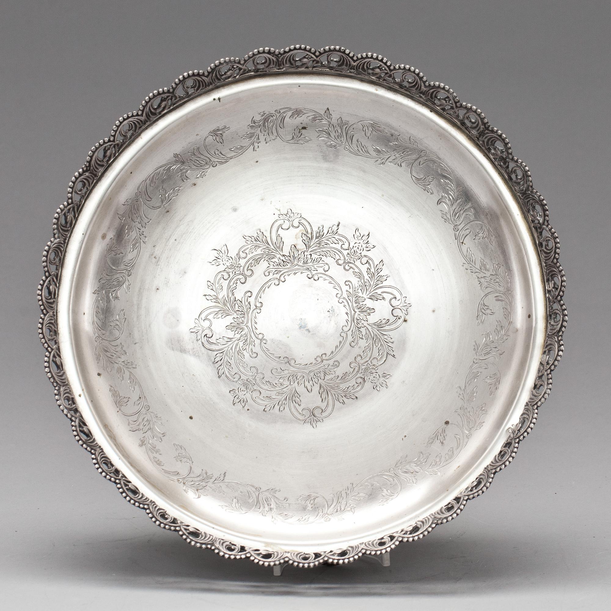 SKÅL, silver, Gondomar, Portugal, 1900-tal, vikt ca 830g.