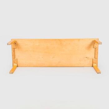 Bench, model 168A, design by Artek's drawing office, for O.Y Huonekalu- ja Rakennustyötehdas A.B. 1957.