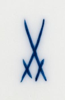 SERVISPORSLIN, 3 del, Meissen, lökmönstret.