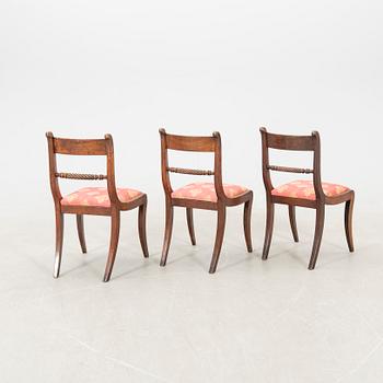 Chairs 6 pieces, mid/second half of the 19th century.