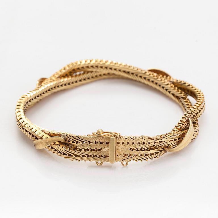 Armband, 17K guld.