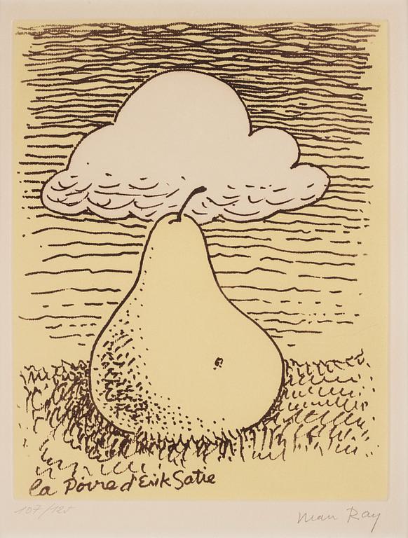 Man Ray, "Le poire d'Erik Satie".