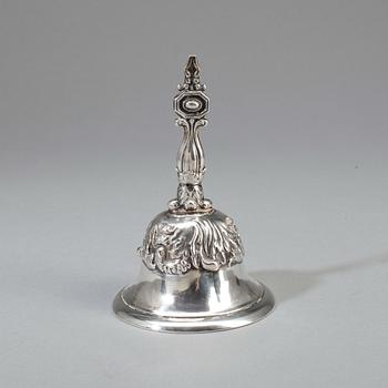 PINGLA, silver, Fredrik & Wilhelm Zethelius, Stockholm, 1844. Vikt ca 79g.