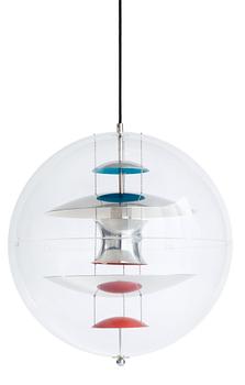 469. A Verner Panton 'VP-Globe' ceiling light, Louis Poulsen, Denmark 1970's-80's.