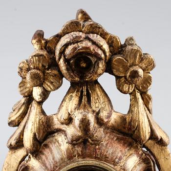 FICKURSSTÄLL, förgyllt och bronserat trä, rokoko, 1700-tal.